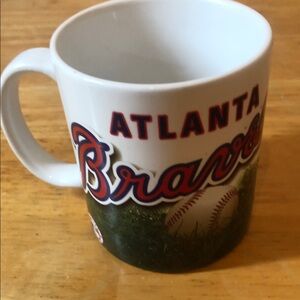 Atlanta Braves White Mug #3421
